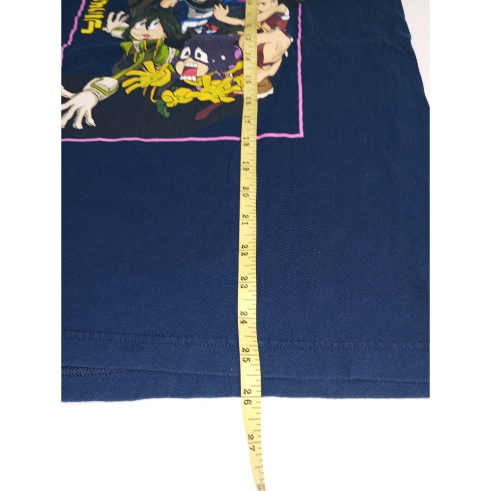 My Hero Academia T Shirt Mens Medium Blue Anime Graphic Funimation 2021 - Picture 7 of 8
